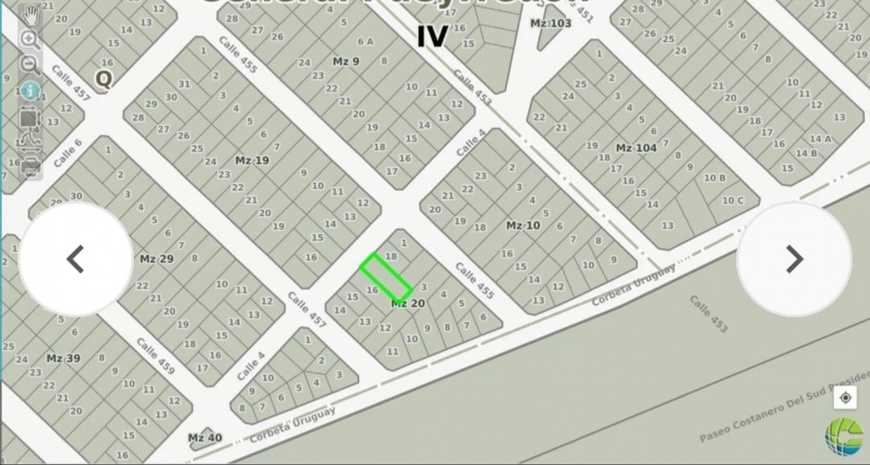 SE VENDE EXCELENTE TERRENO EN SAN PATRICIO, LOS ACANTILADOS A 100 MTS DE LA PLAYA! CON GAS NATURAL!!