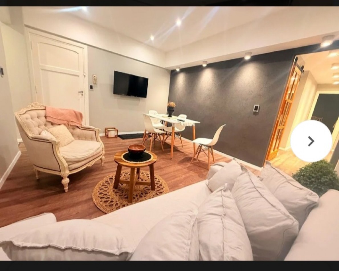 SE VENDE DEPARTAMENTO 3 AMBIENTES RECICLADO A ESTRENAR A DOS CUADRAS DEL MAR