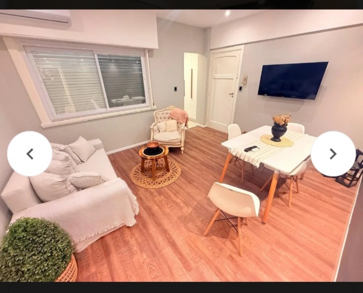 SE VENDE DEPARTAMENTO 3 AMBIENTES RECICLADO A ESTRENAR A DOS CUADRAS DEL MAR